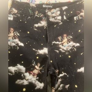 Dolls Kill Black Horoscopez Jeans